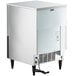 Hoshizaki KM-161BAK 23 3/4" ADA-Compliant Air-Cooled Undercounter Crescent Cube Ice Machine with 78 lb. Storage - 156 lb., 115V