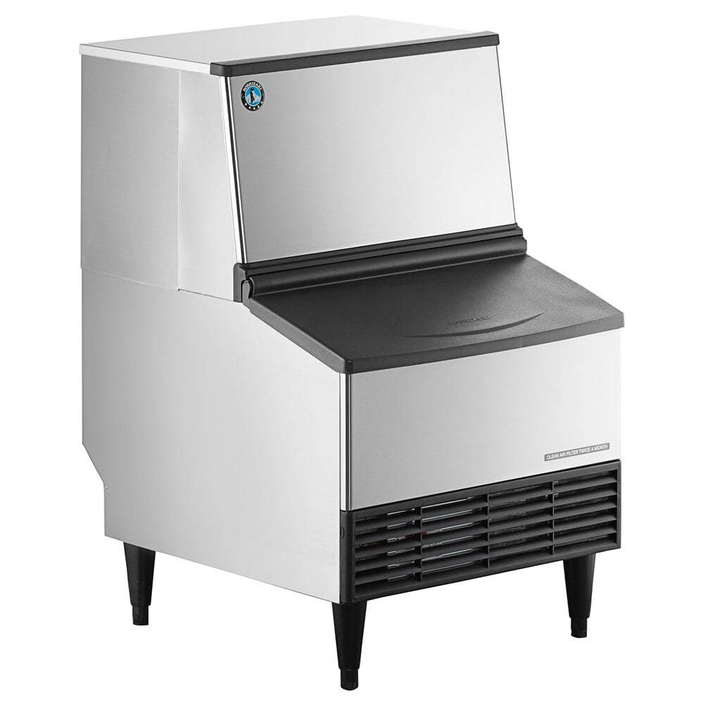 Hoshizaki KM-231BAK 24" ADA-Compliant Air-Cooled Undercounter Crescent Cube Ice Machine with 80 lb. Storage -115V, 223 lb.