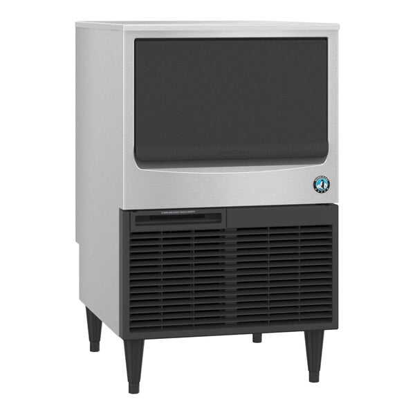 Hoshizaki KM-116BAK 23 3/4" ADA-Compliant Air-Cooled Undercounter Crescent Cube Ice Machine with 53 lb. Storage - 130 lb., 115V