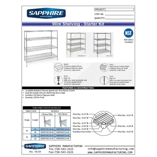 Spec Sheet