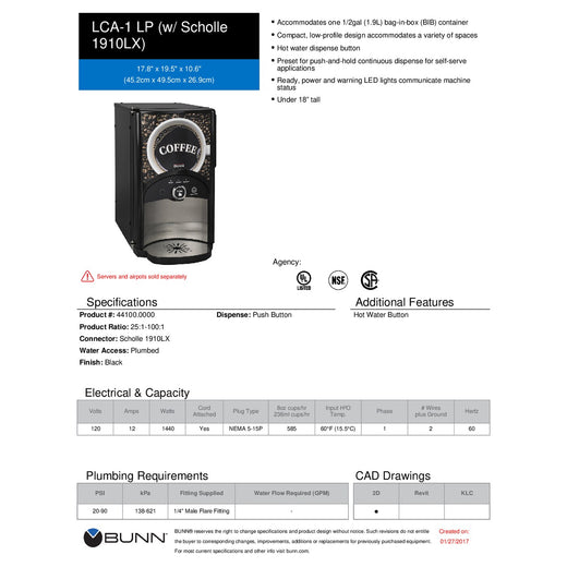 Spec Sheet
