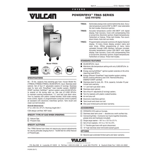 Spec Sheet