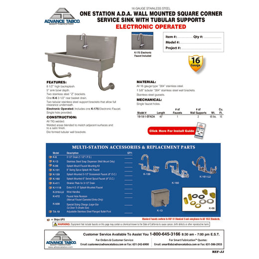 Spec Sheet