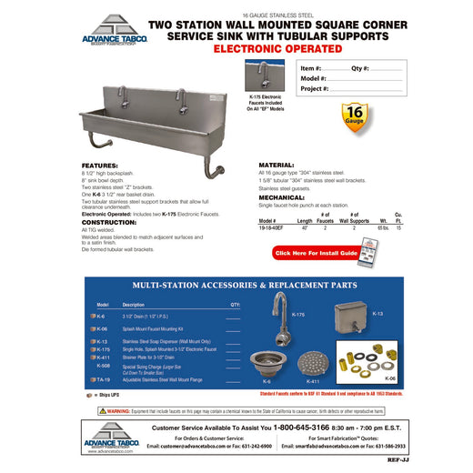 Spec Sheet