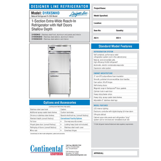 Spec Sheet