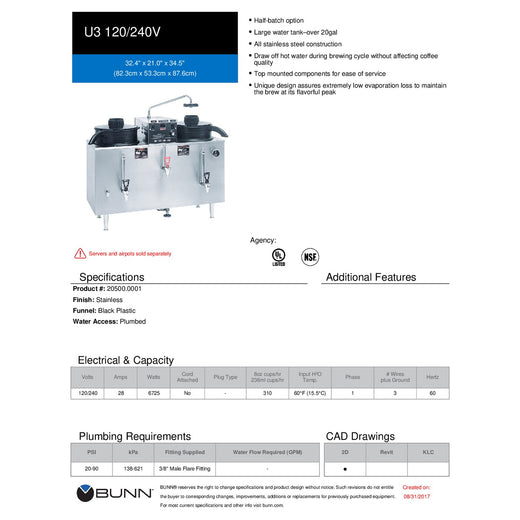 Spec Sheet