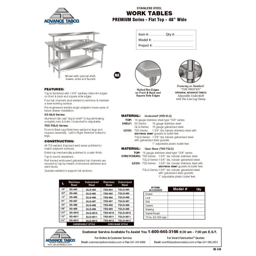 Spec Sheet