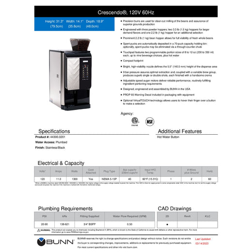Spec Sheet