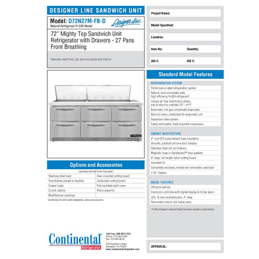 Spec Sheet