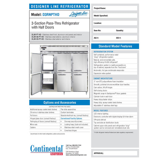 Spec Sheet