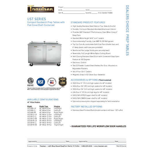Spec Sheet