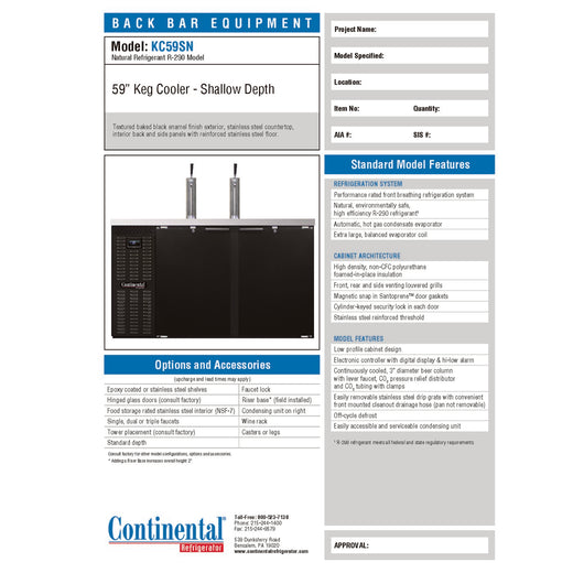 Spec Sheet