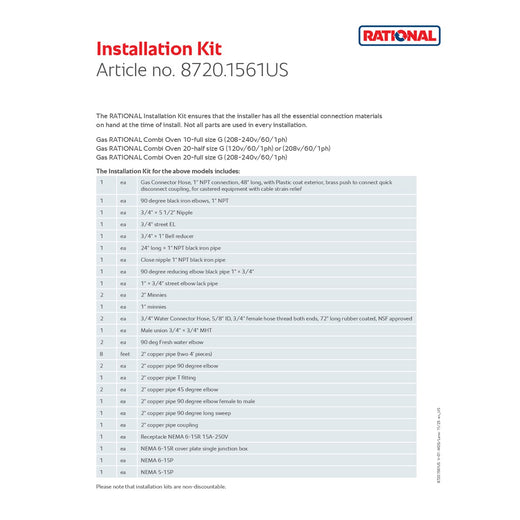 Spec Sheet