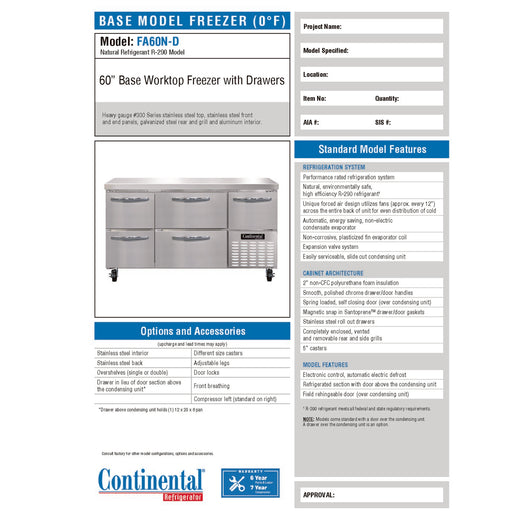 Spec Sheet