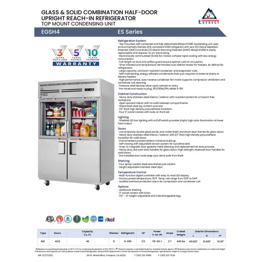 Spec Sheet
