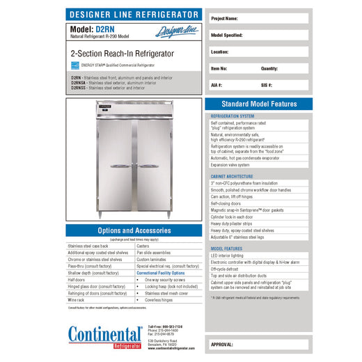 Spec Sheet