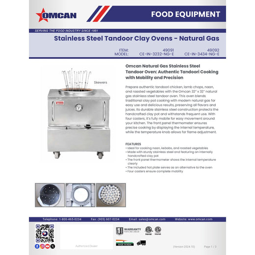 Spec Sheet