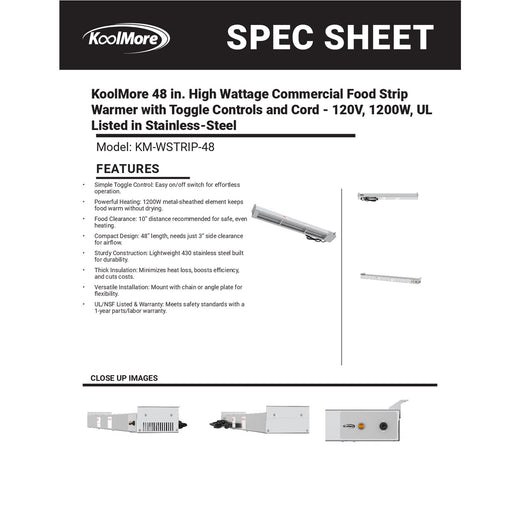 Spec Sheet