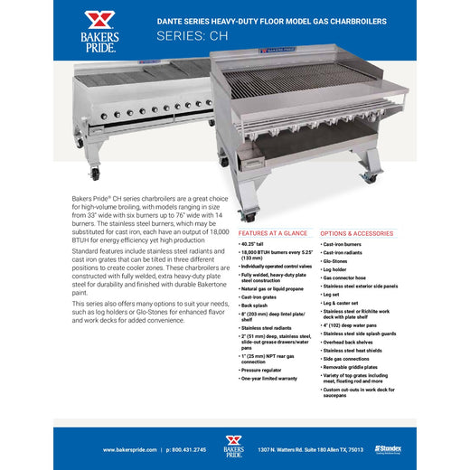 CH Series Spec Sheet