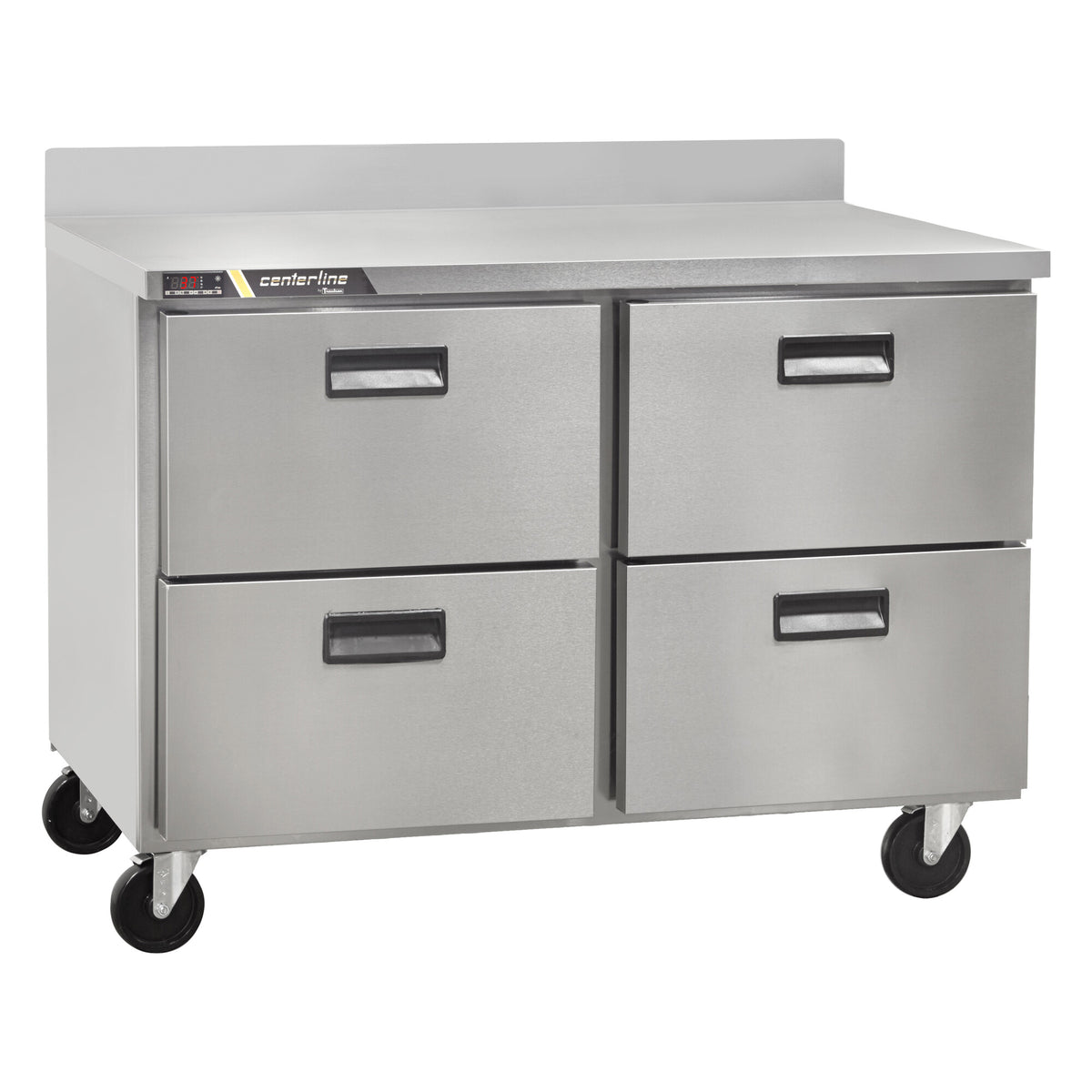 Traulsen CLUC-48R-DW-WT 48.25-Inch Worktop Refrigerator — 4 drawers