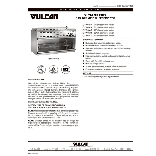 Spec Sheet