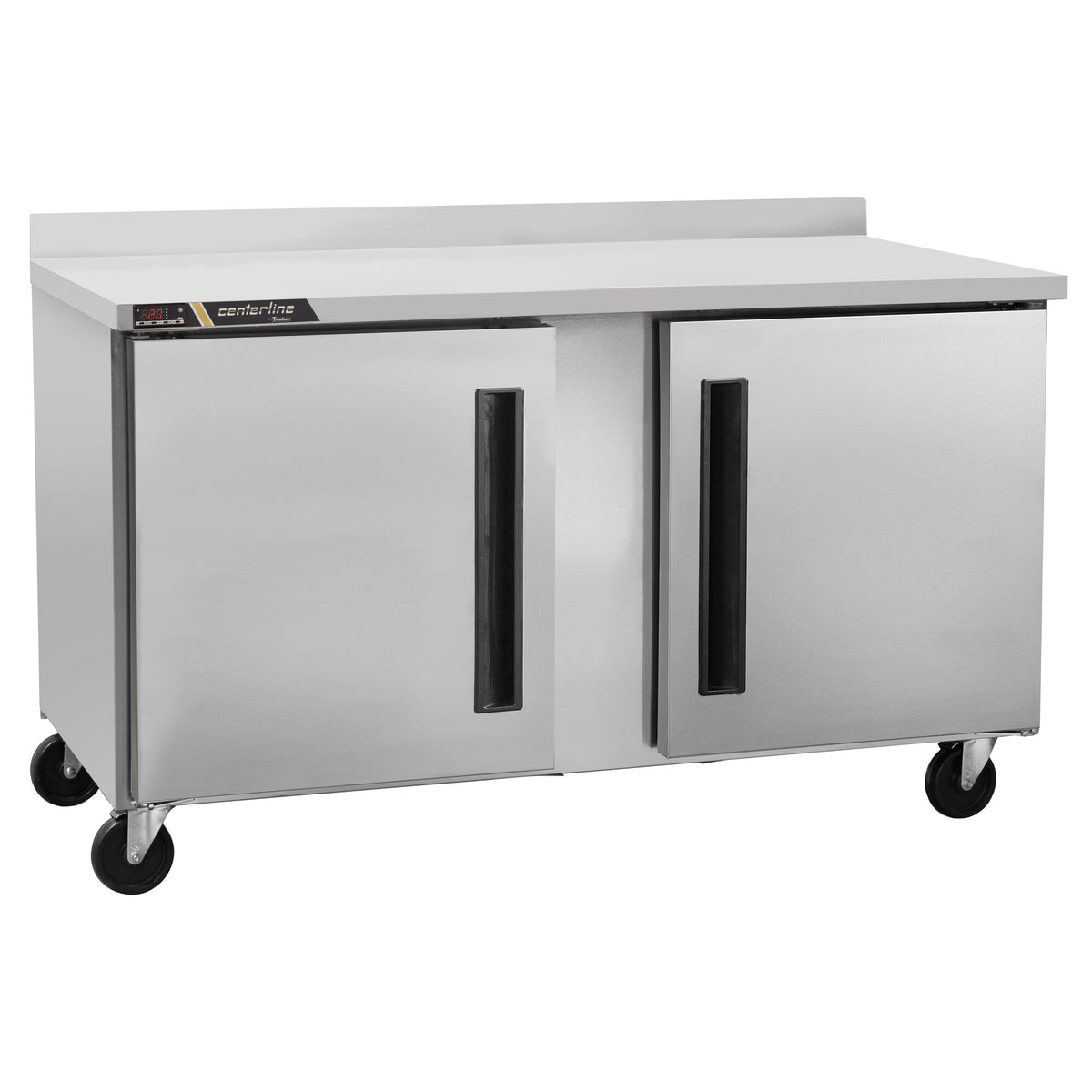 Traulsen CLUC-60R-SD-WTLR 60.25-Inch Worktop Refrigerator — 2 doors