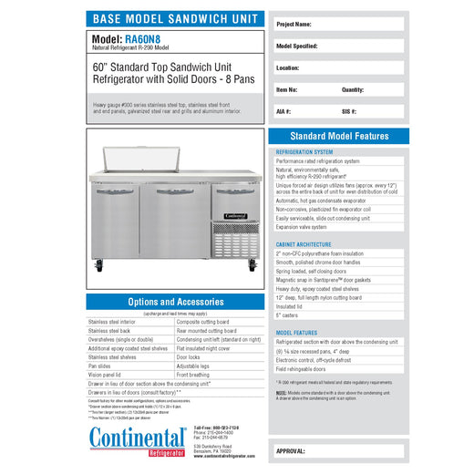 Spec Sheet