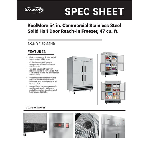 Spec Sheet