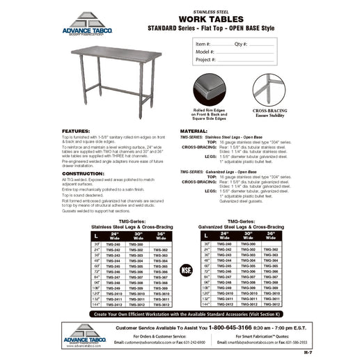 Spec Sheet