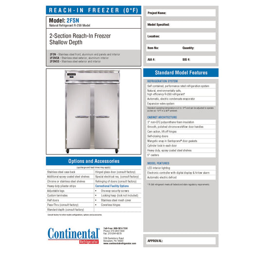 Spec Sheet
