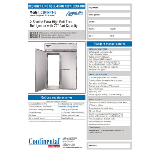 Spec Sheet