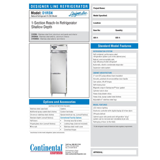 Spec Sheet