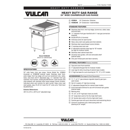 Spec Sheet