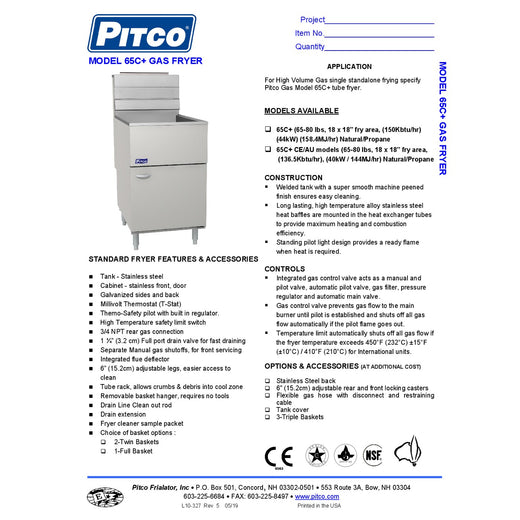 Spec Sheet