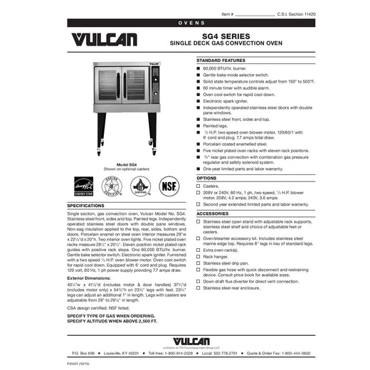 Spec Sheet