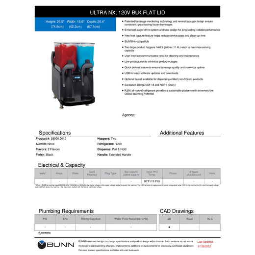 Spec Sheet