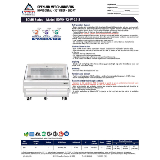 Spec Sheet