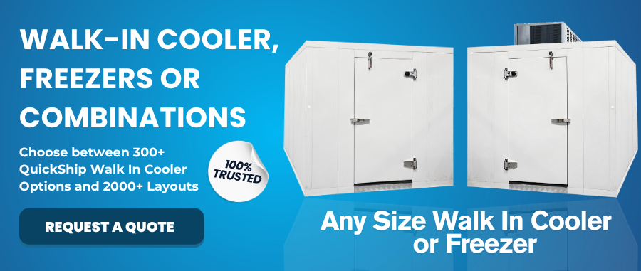 Walk-in coolers and freezers — explore options