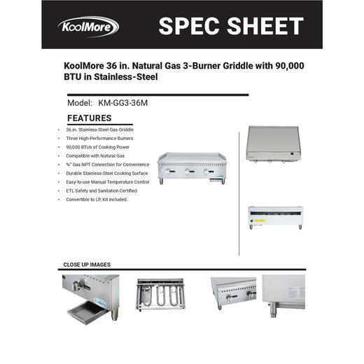 Spec Sheet