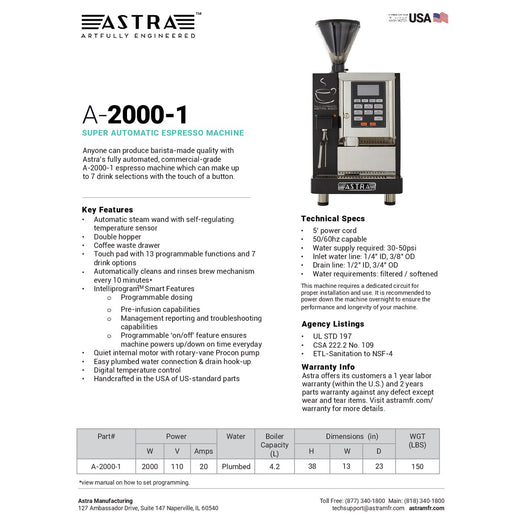 Spec Sheet