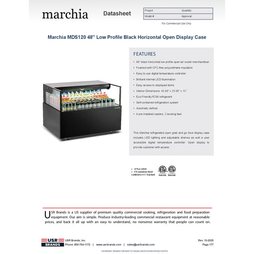 Spec Sheet