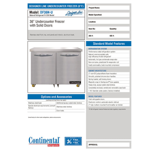 Spec Sheet