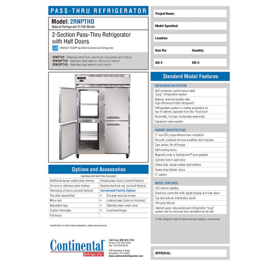Spec Sheet