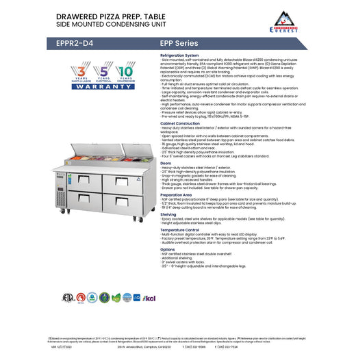 Spec Sheet
