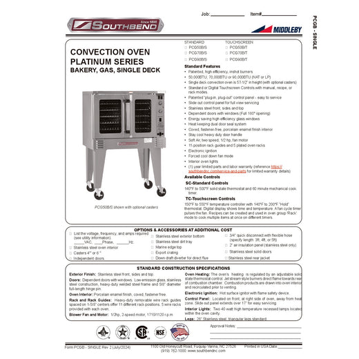 Spec Sheet