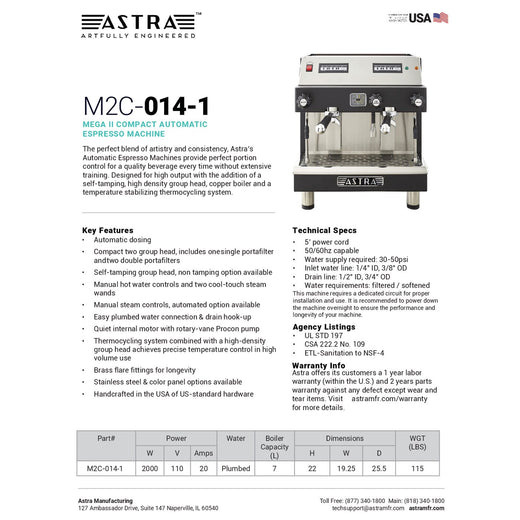 Spec Sheet