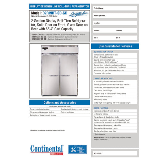 Spec Sheet