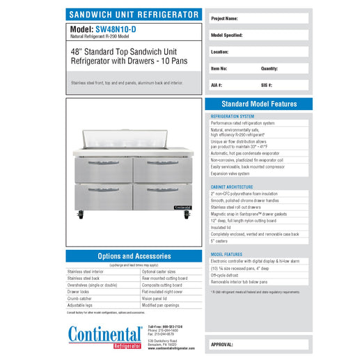 Spec Sheet