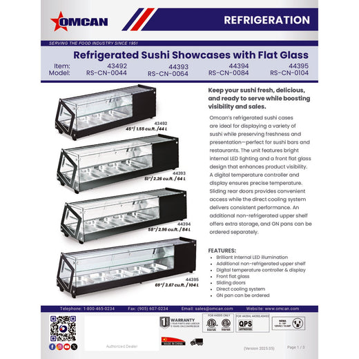 Spec Sheet