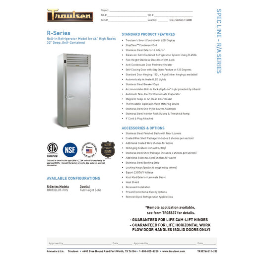 Spec Sheet